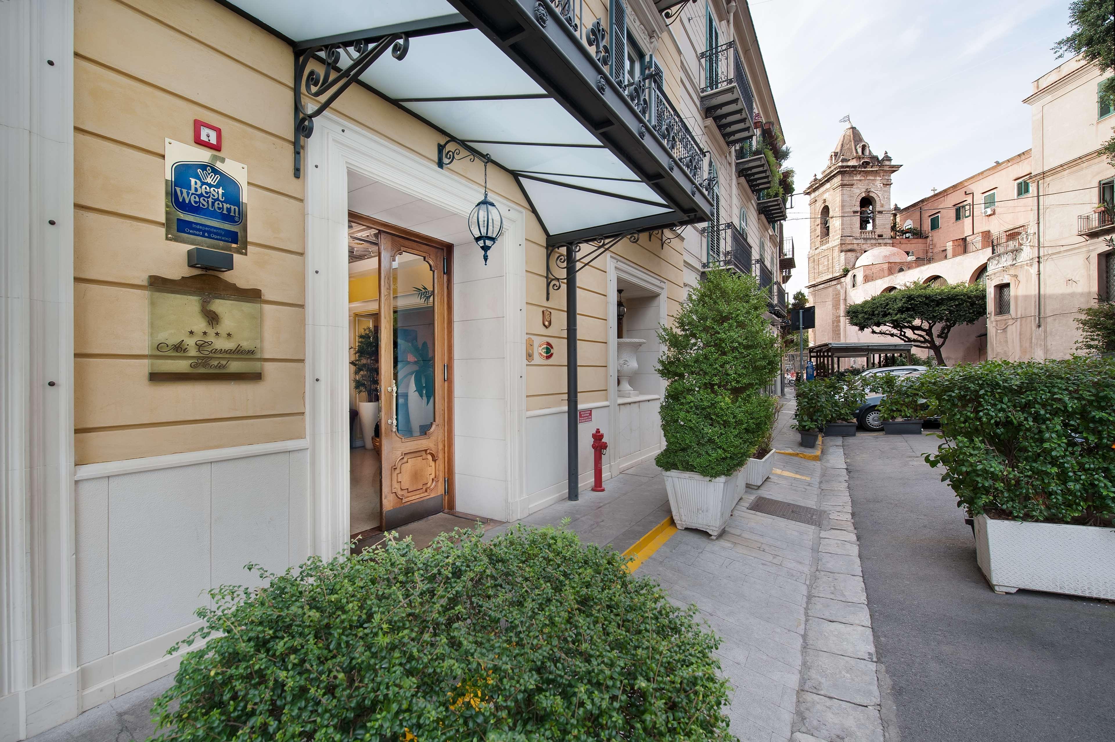 פלרמו Best Western Ai Cavalieri Hotel מראה חיצוני תמונה